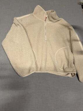 Old Navy Sherpa Quarter-Zip Pullover Fleece, Size 3X